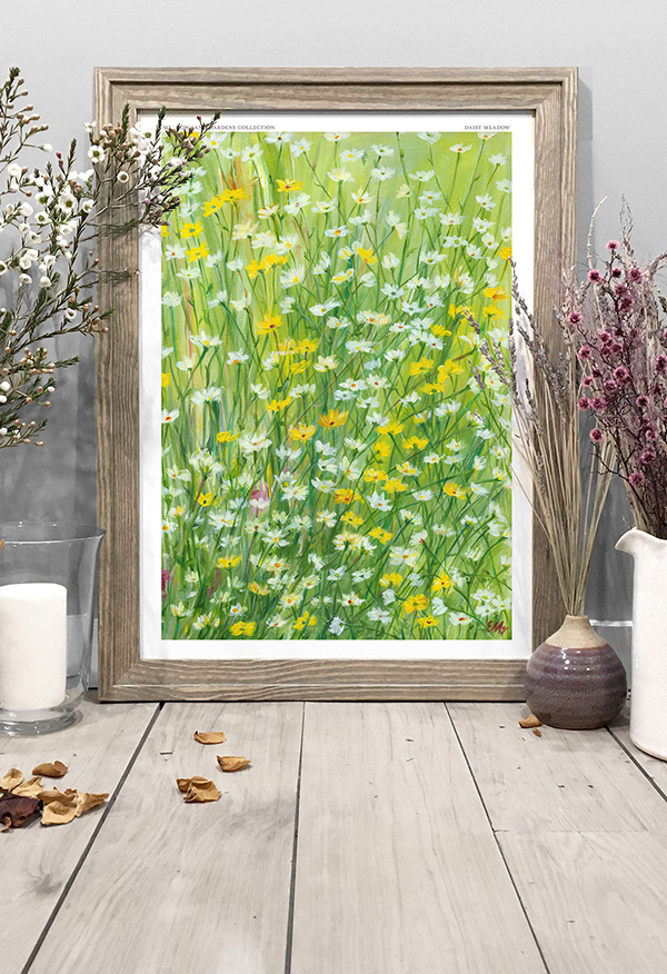 EM Daisy Meadow Fine Art Print - See Details
