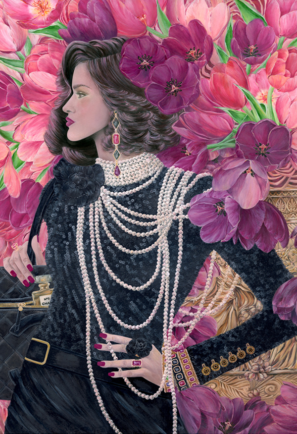 EM Isobel: My Grandmother's Pearls Fine Art Print - See Details