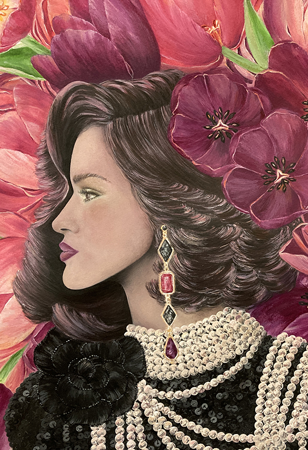EM Isobel: My Grandmother's Pearls Fine Art Print - See Details