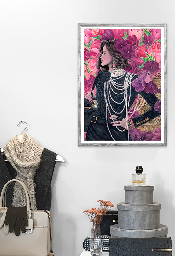 EM Isobel: My Grandmother's Pearls Fine Art Print - See Details