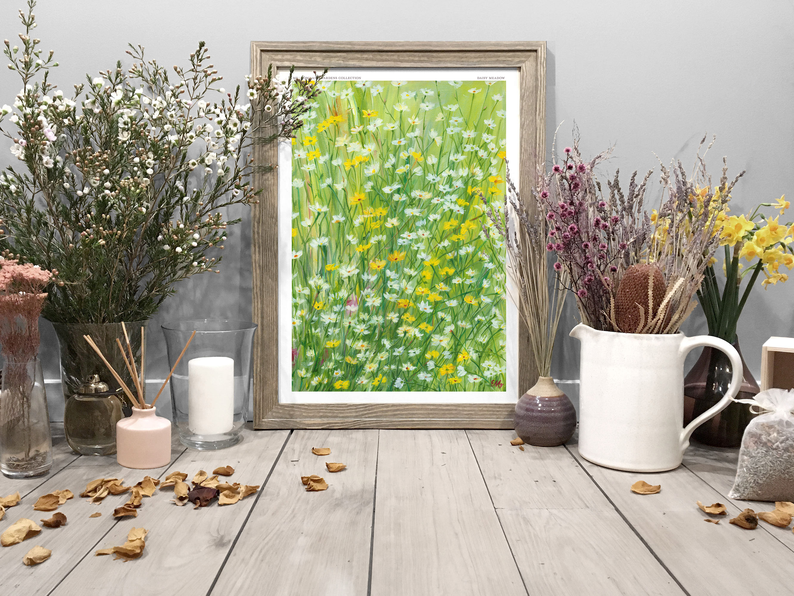 Daisy Meadow Fine Art Print