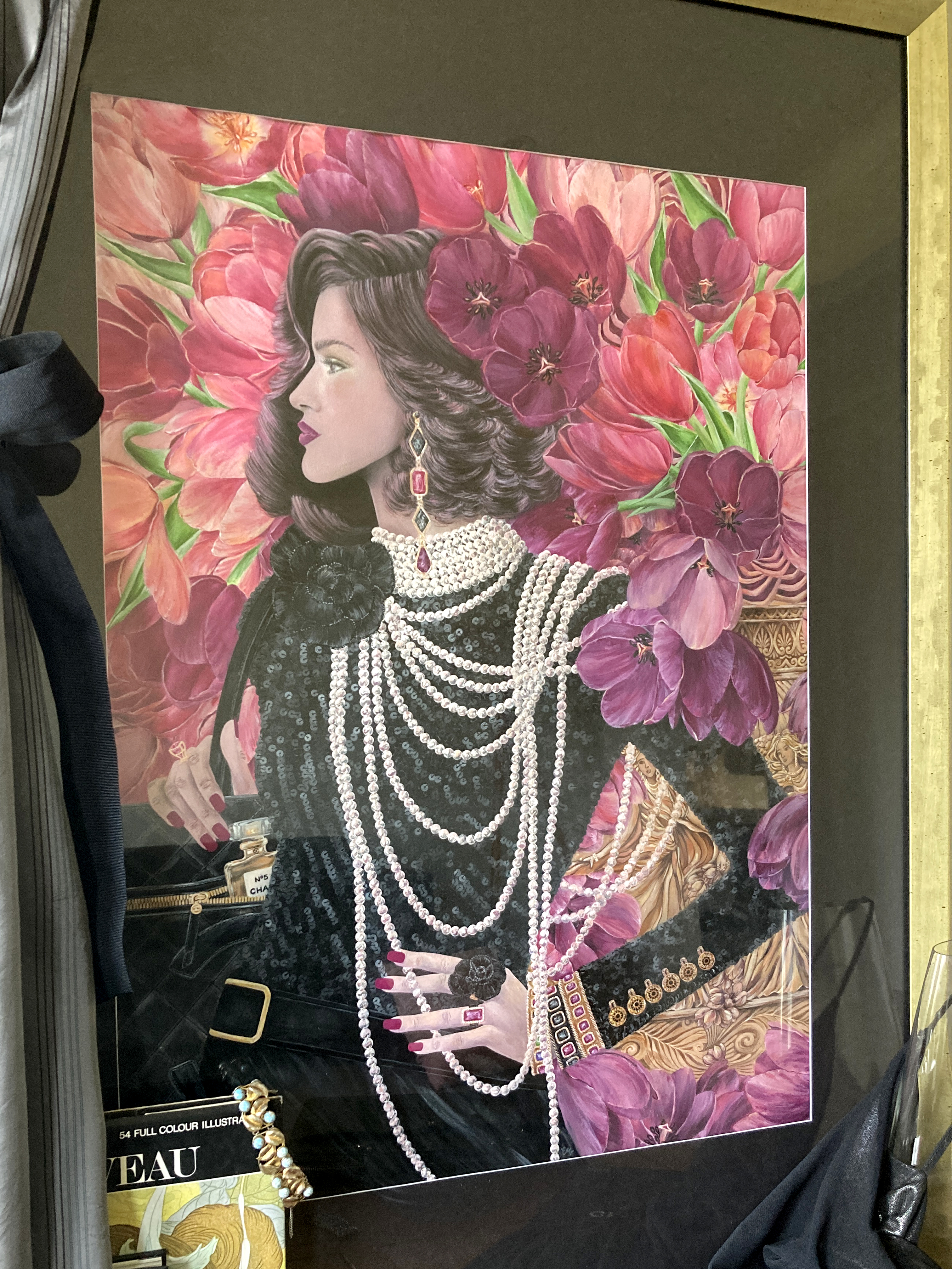 Isobel: My Grandmother's Pearls Original Art by Elena Panow