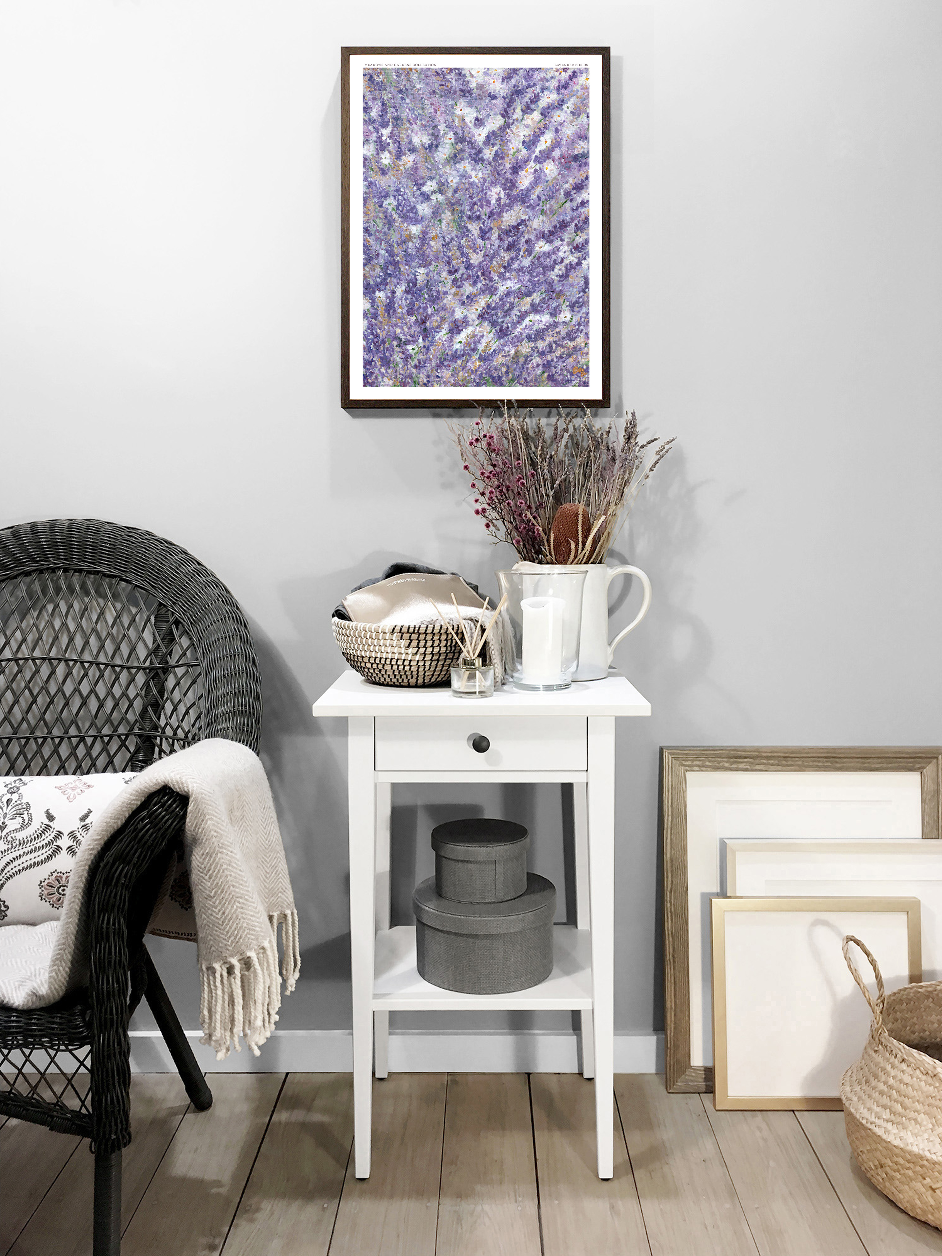 Lavender Fields Fine Art Print