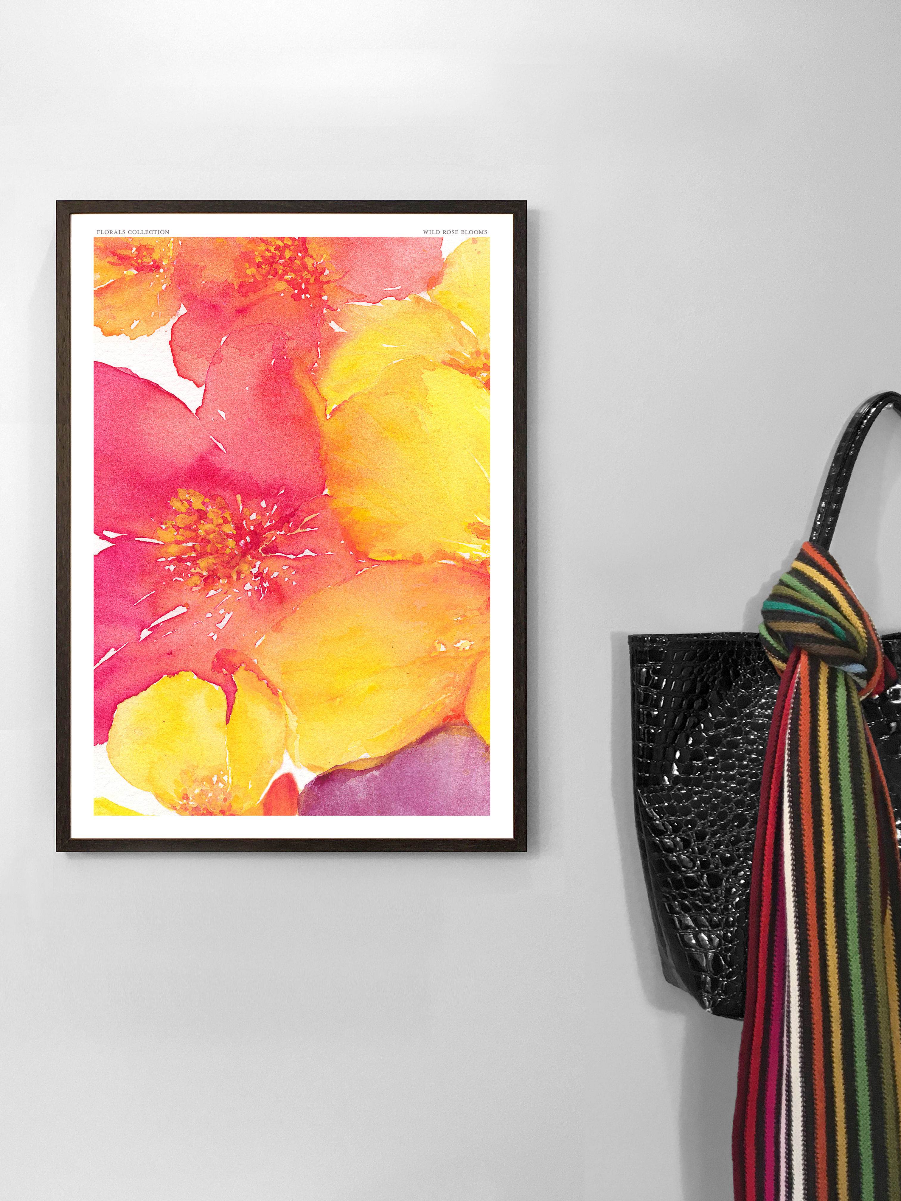 Wild Rose Blooms Fine Art Print